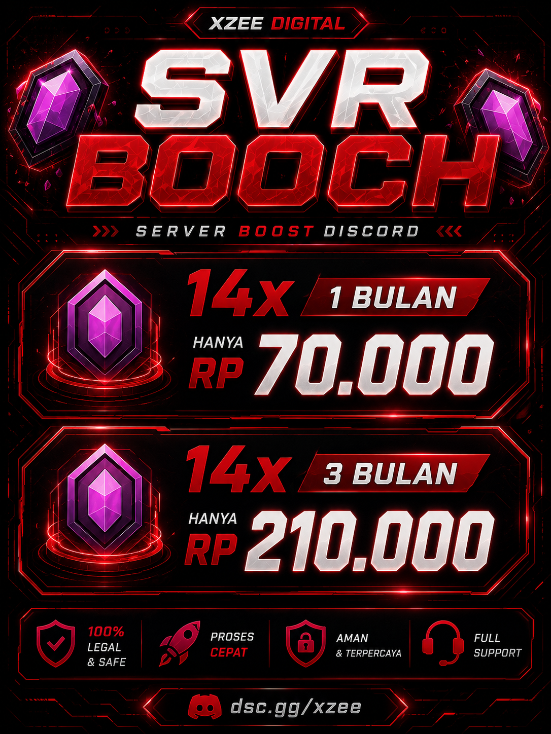Server Boost Discord